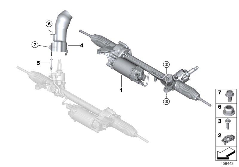 Diagram Electrical steering for your 1988 BMW M6   