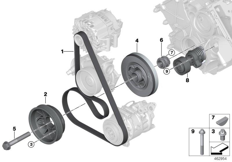 Diagram Belt Drive for your 2016 BMW 228i   