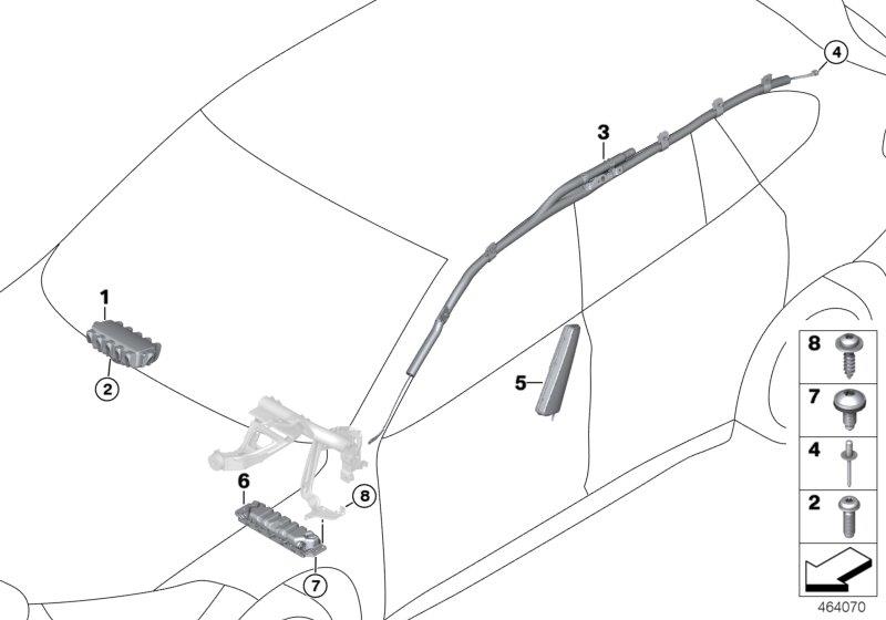 Diagram Airbag for your 2018 BMW X2   