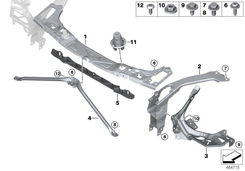 Diagram FRONT PANEL for your MINI