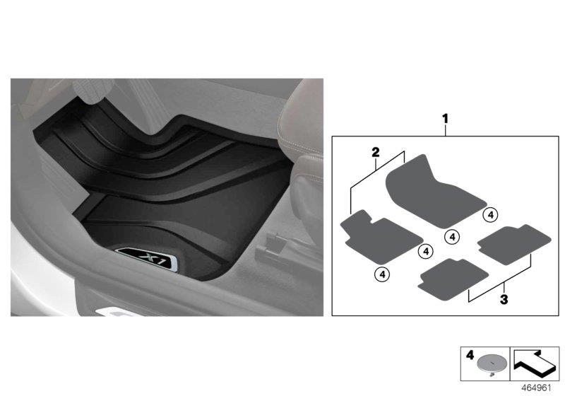 Diagram Accessories and Retrofittings for your BMW 330i  
