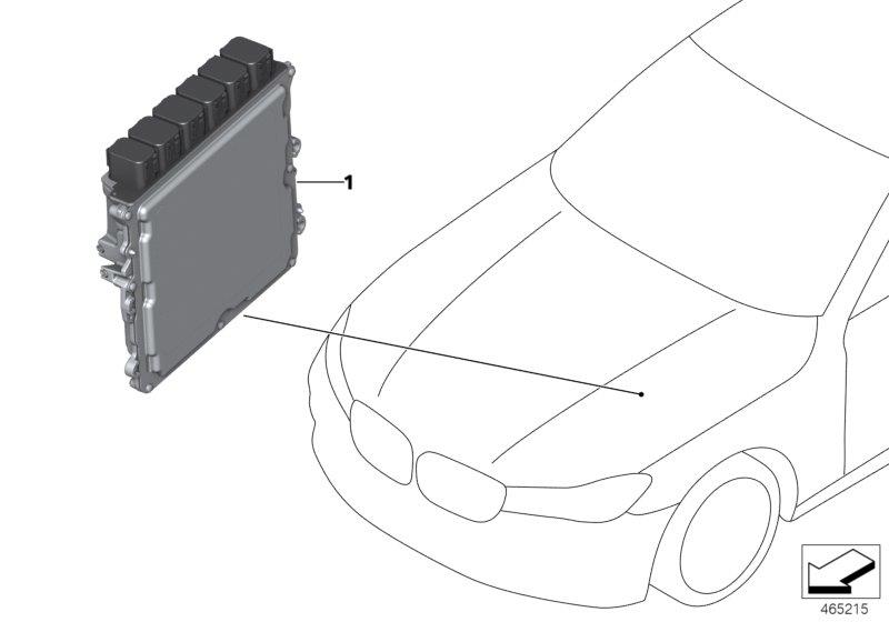 Diagram Base control module DME 8.4.0 for your 2009 BMW M6   