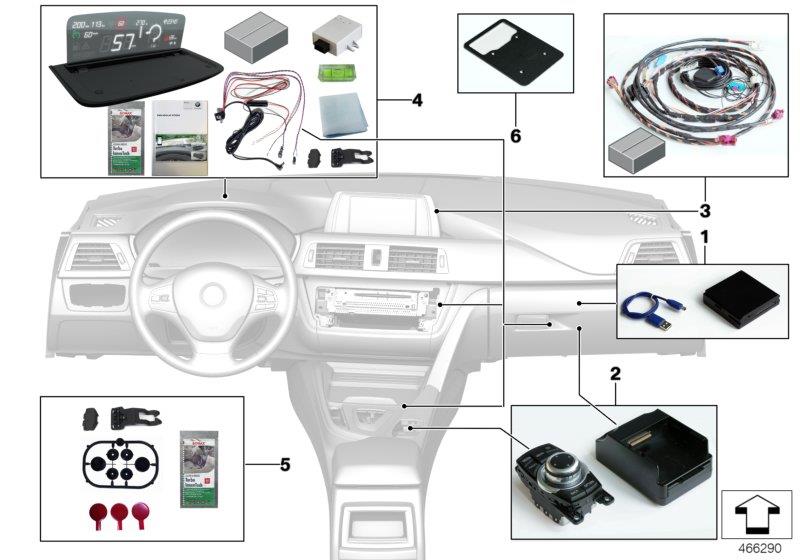 Diagram Integrated Navigation for your 2017 BMW 230i   