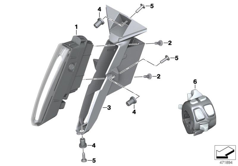 Diagram Retrofit daytime running lights for your 2010 BMW F800GS   