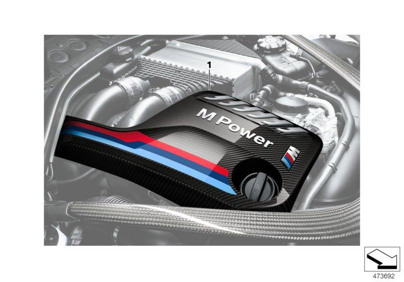 Diagram M Performance Parts for your 2018 BMW 650iX   