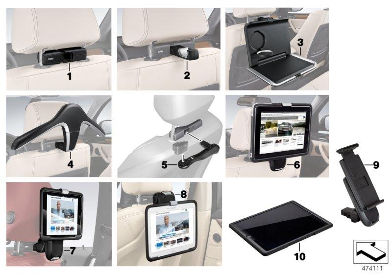 Diagram Travel & Comfort System for your BMW