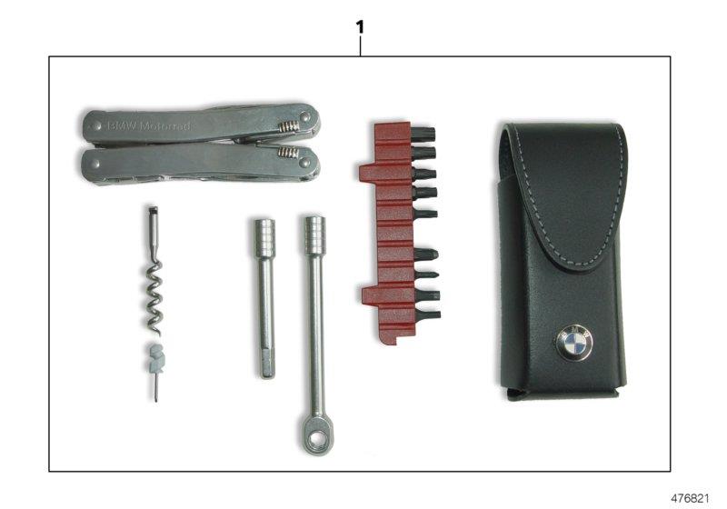 Diagram Multifunction tool for your 2016 BMW R nineT Pure   