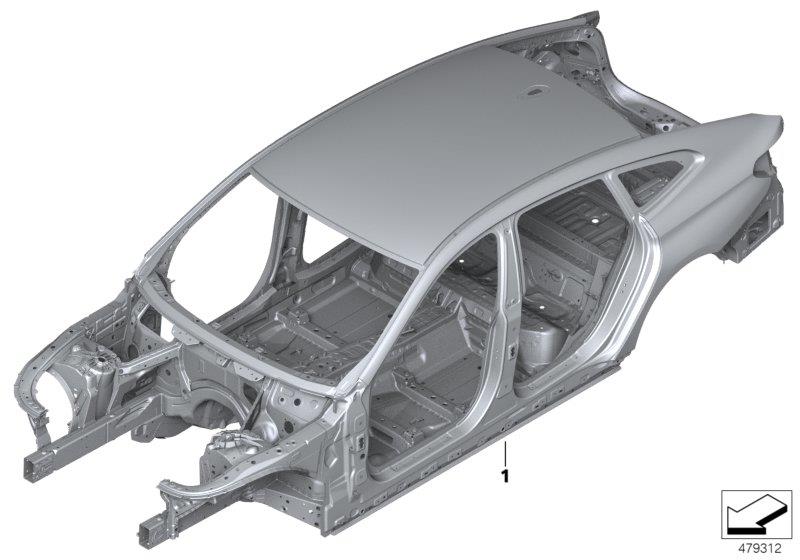 Diagram Body skeleton for your BMW