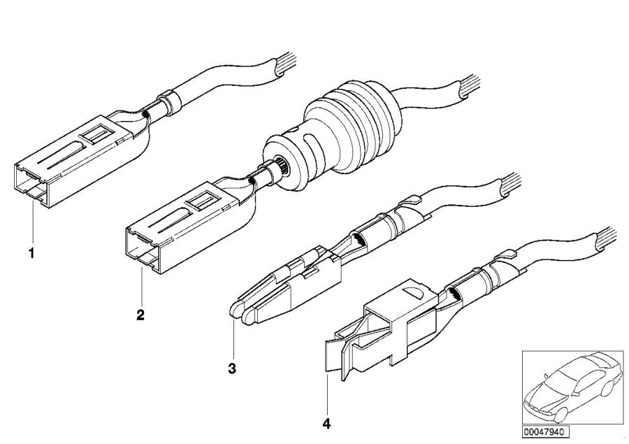 Diagram Laminated CONTACTS/SPRING contacts for your 2002 BMW 325i   