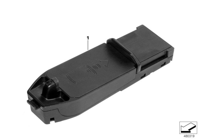 Diagram Wireless charging shelf for your 1996 BMW M3   