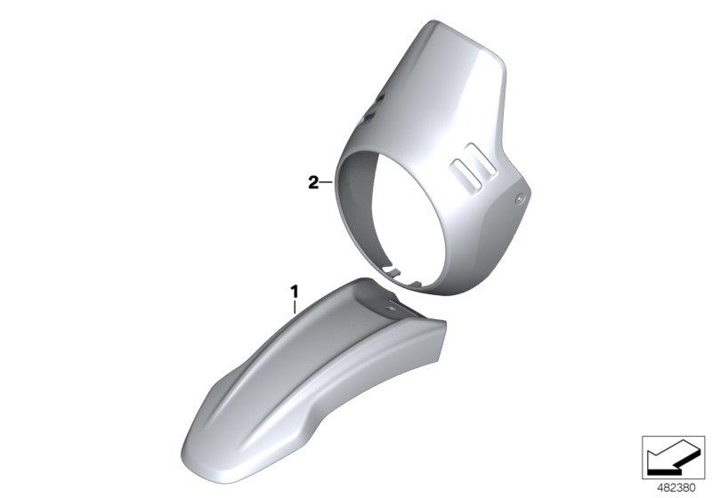 Full size assembly image of Painted Parts (1/1)