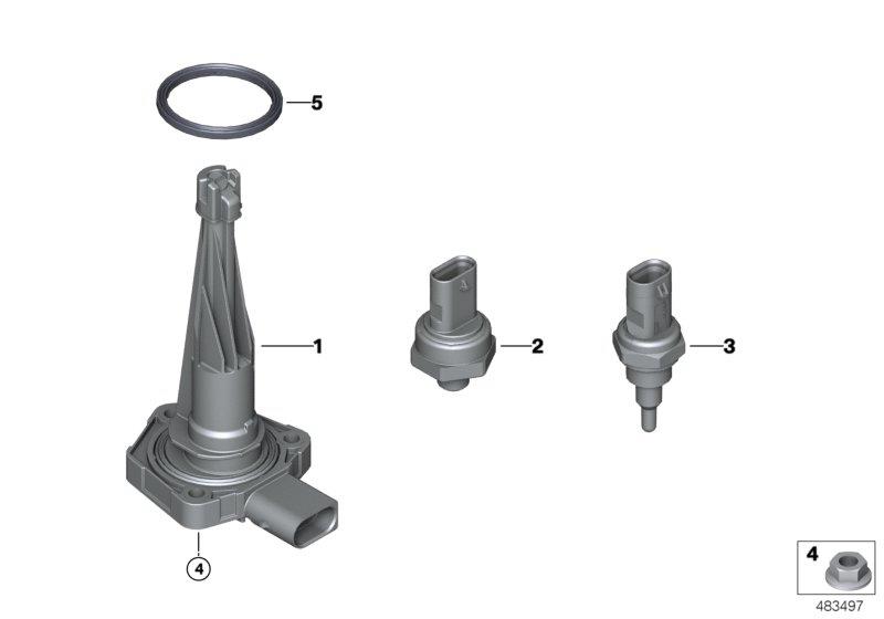 Diagram Sensors for your 2006 BMW M6   