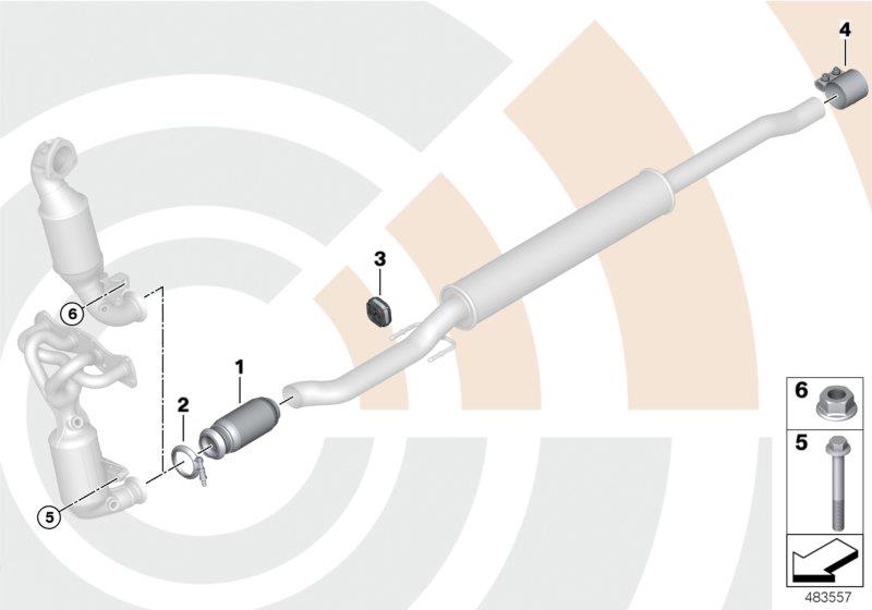 Diagram Decoupling element for your MINI