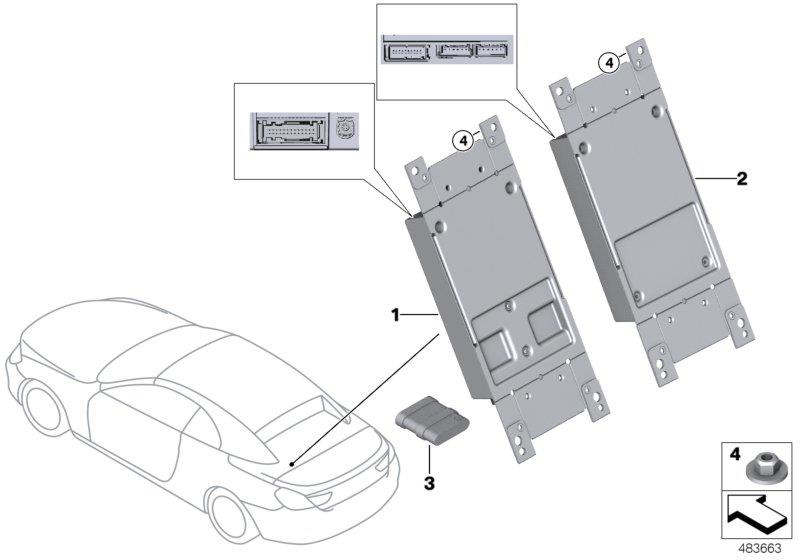 Diagram TCB for your 2016 BMW 650iX   