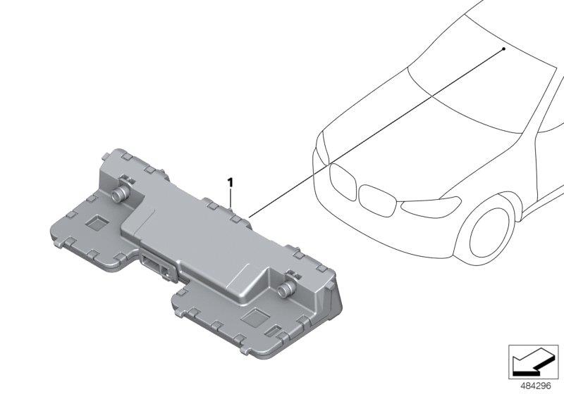 Diagram Camera-based driver-assistance system for your 2019 BMW X3  30i 