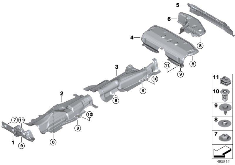 Diagram Heat insulation for your MINI