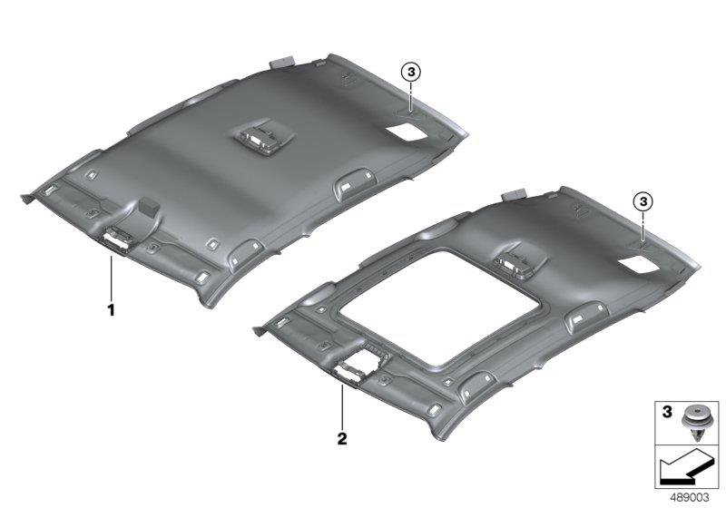 Diagram Headlining for your BMW