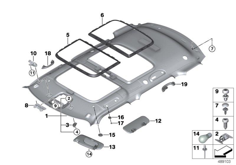 Diagram Headlining for your MINI