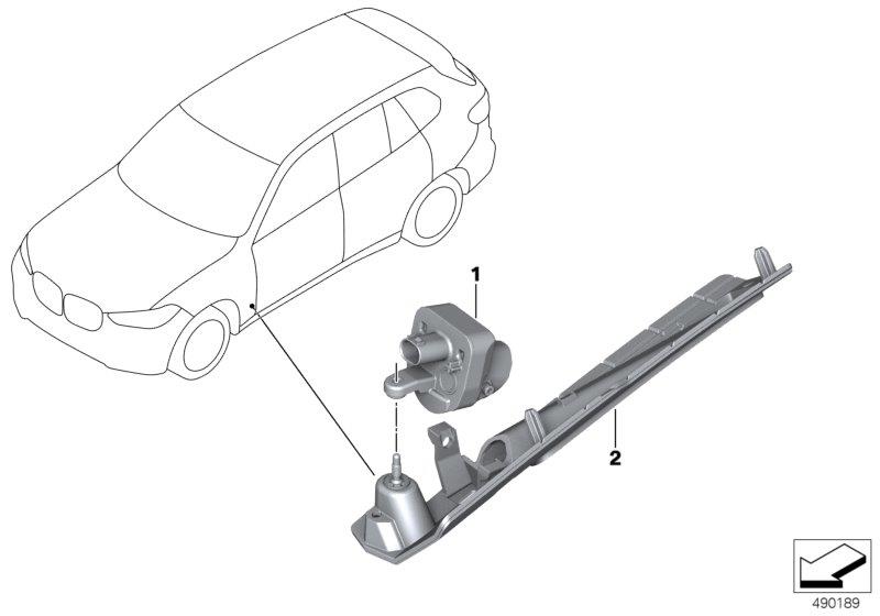 Diagram Light carpet for your 1988 BMW M6   