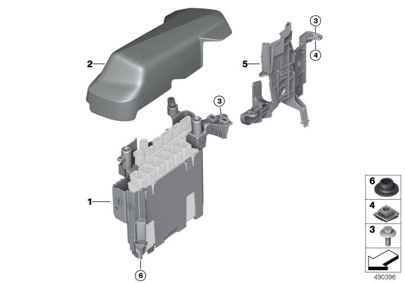 Diagram Control unit box for your 1988 BMW M6   