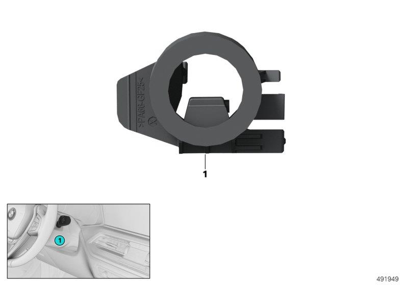 Diagram Emergency start coil for your 2009 BMW M6   