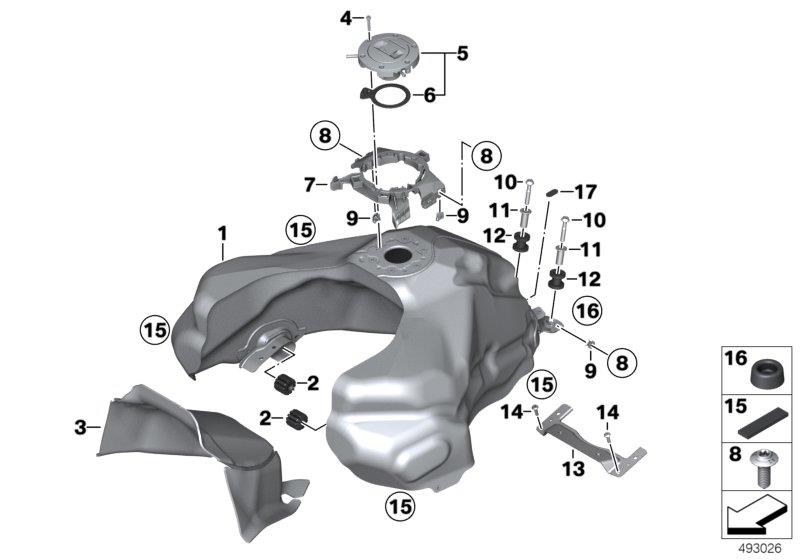 16Fuel tank / mounting fittingshttps://images.simplepart.com/images/parts/BMW/fullsize/493026.jpg