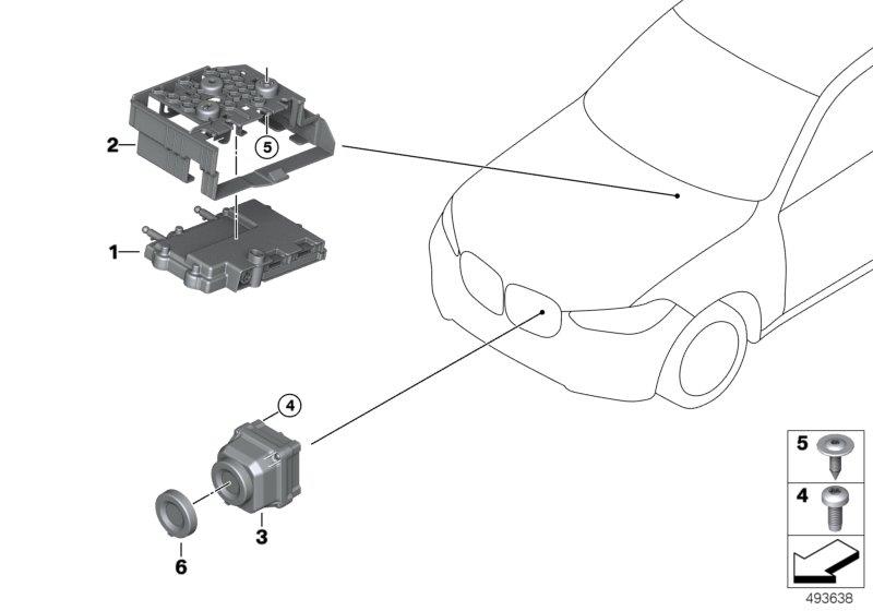 Diagram Night Vision for your BMW X5  