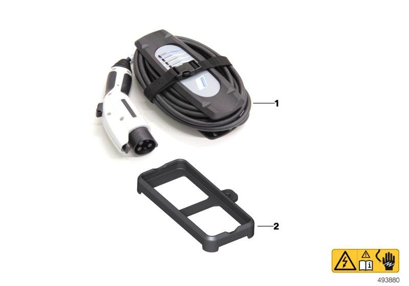 Diagram Standard cable / Mode 2 charge cable for your 2022 BMW 530e   