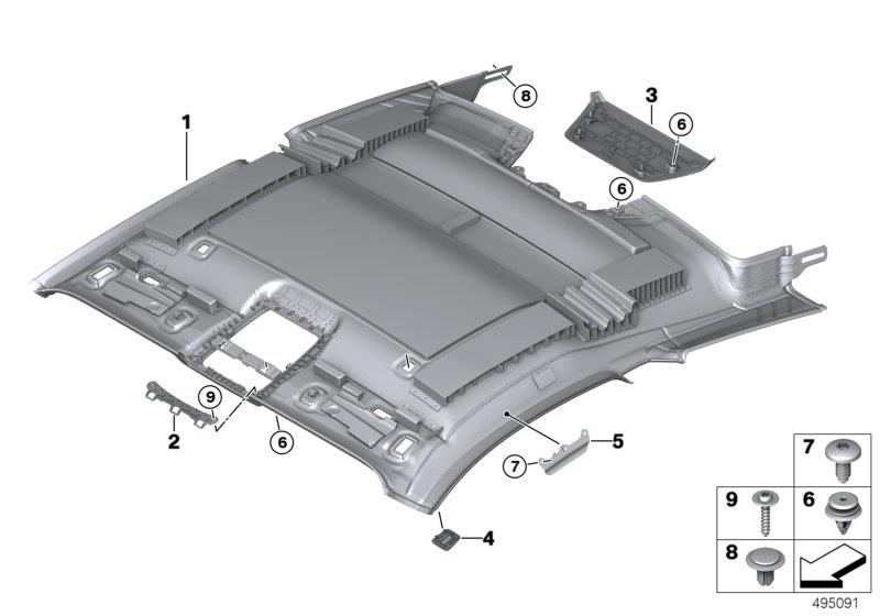 Diagram Headlining for your BMW