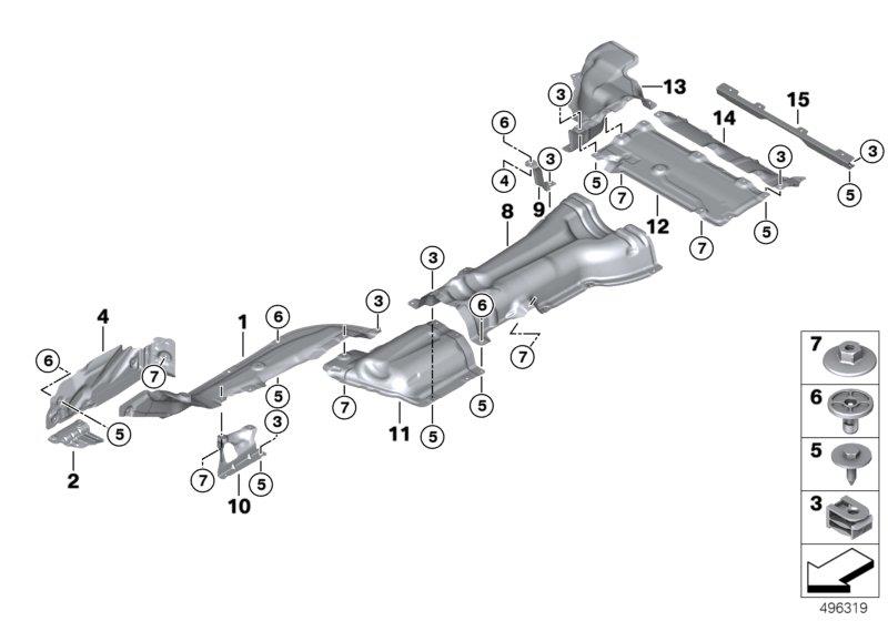 Diagram Heat insulation for your BMW