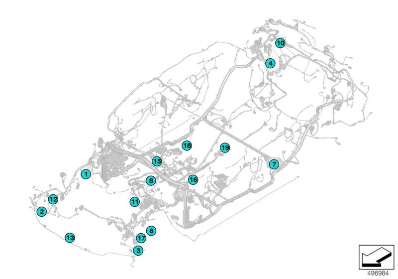 Diagram Plug connection from B35*1B->B513*1B for your 2020 BMW X7  40iX 