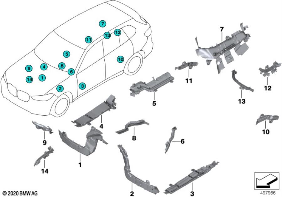 Diagram Wiring harness covers/cable ducts for your 2022 BMW X5  M50iX 