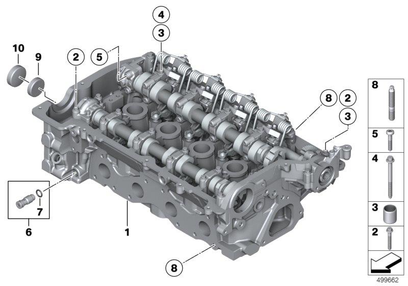 Diagram Cylinder Head for your MINI