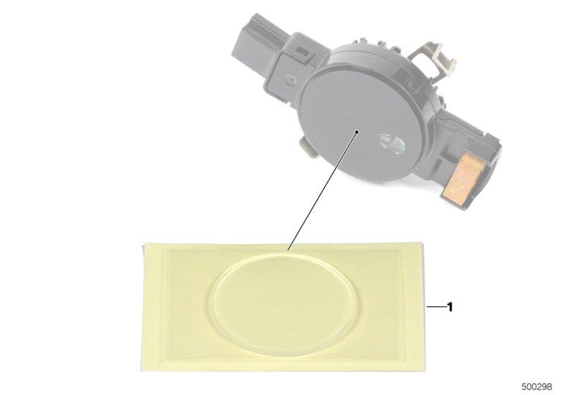 Diagram Silicone repl.sm.plates, low beam sensor for your 2022 BMW 530eX Sedan  