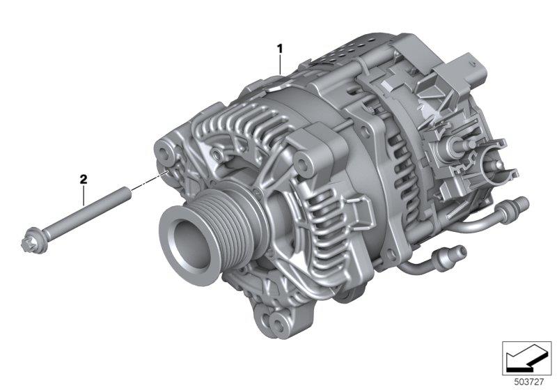 Diagram Alternator for your 2016 BMW M6   