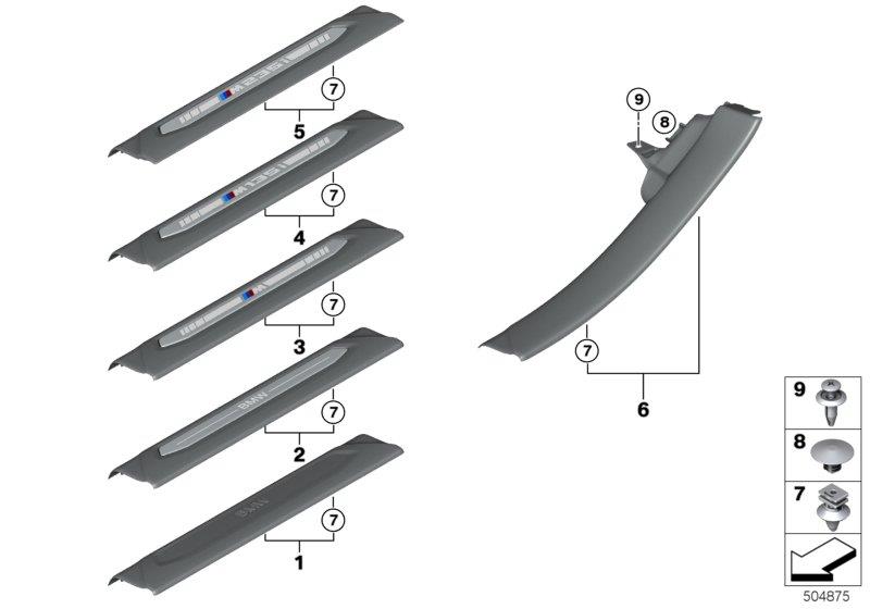 Diagram Cover, entrance for your 2017 BMW M4 GTS   