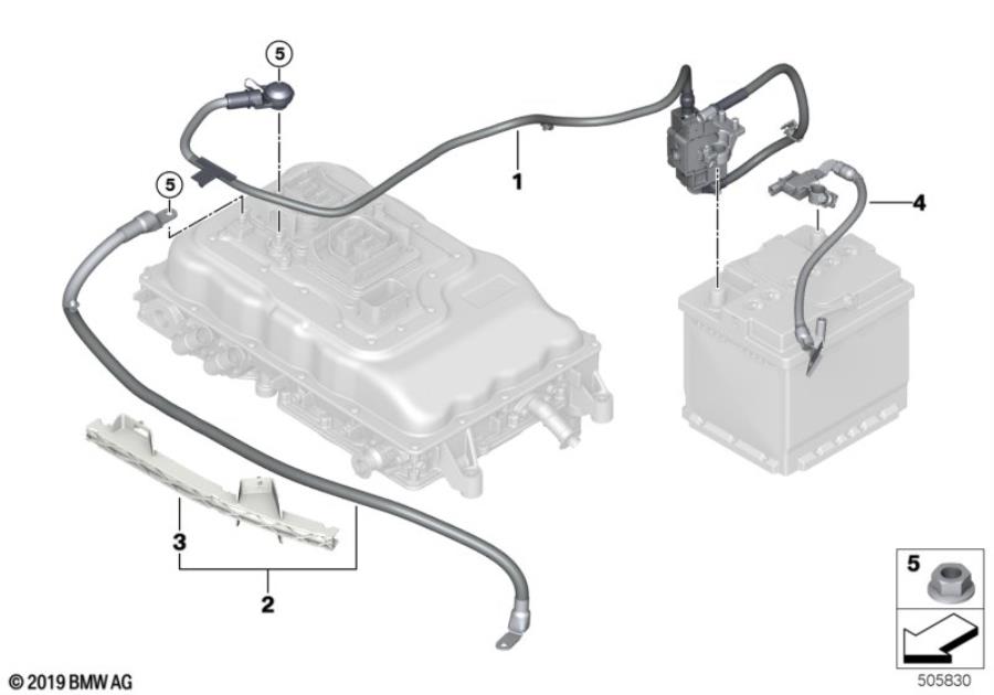 Diagram Battery cable/earth cable for your MINI