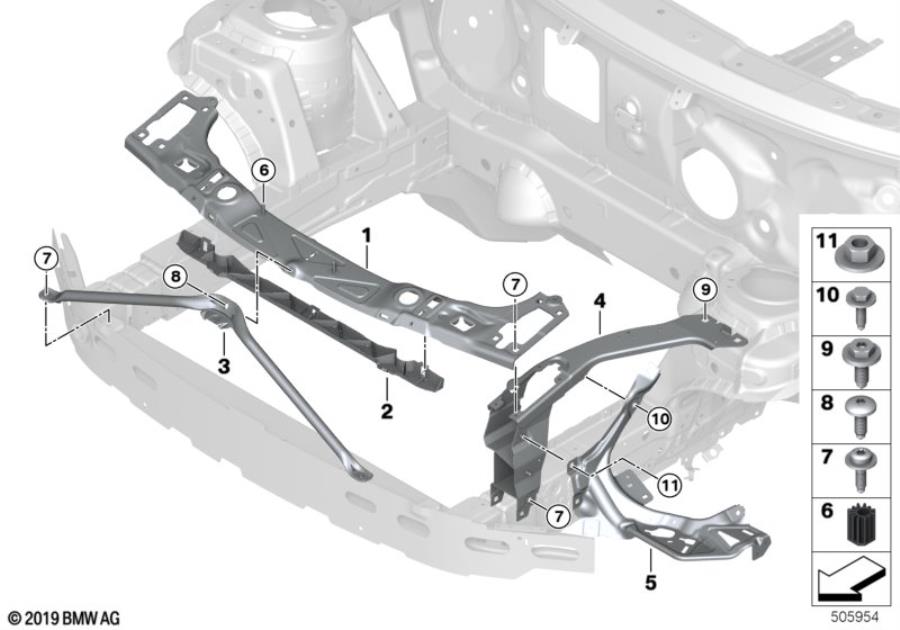 Diagram Front panel for your MINI