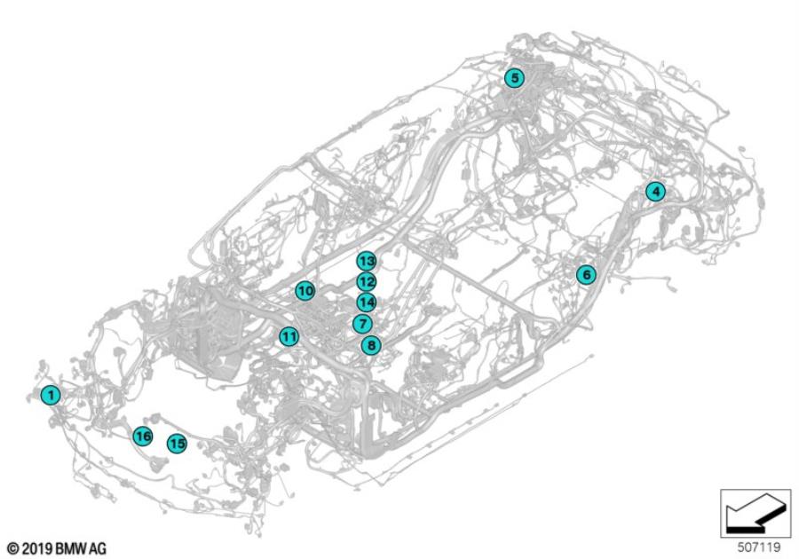 Diagram Plug connection from E5*1B-->E549*1B for your BMW