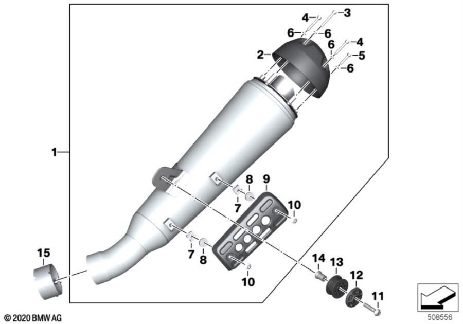 15Muffler catalyst/attach.partshttps://images.simplepart.com/images/parts/BMW/fullsize/508556.jpg