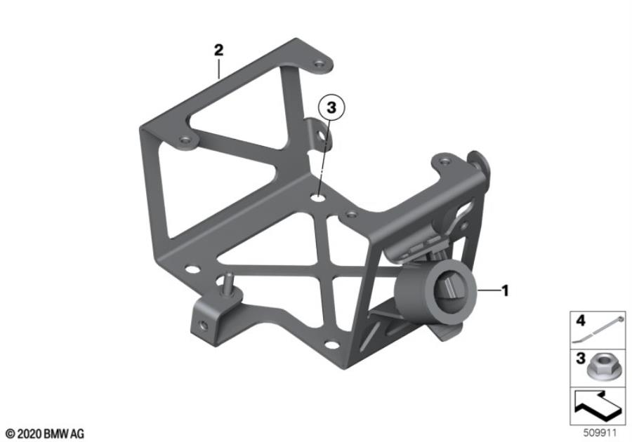 Diagram Emergency start coil for your BMW