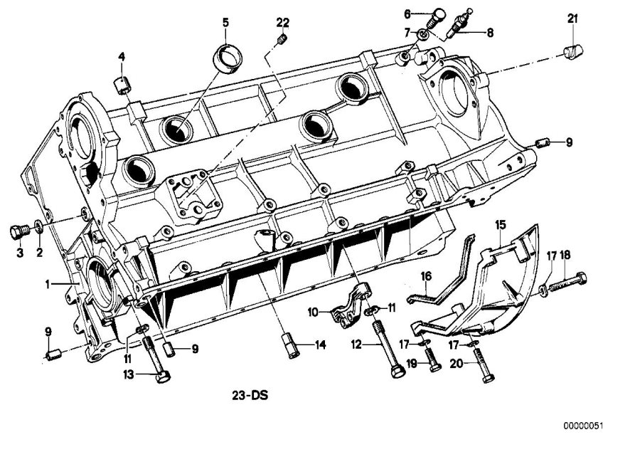 Diagram Engine Block for your 2008 BMW M6   