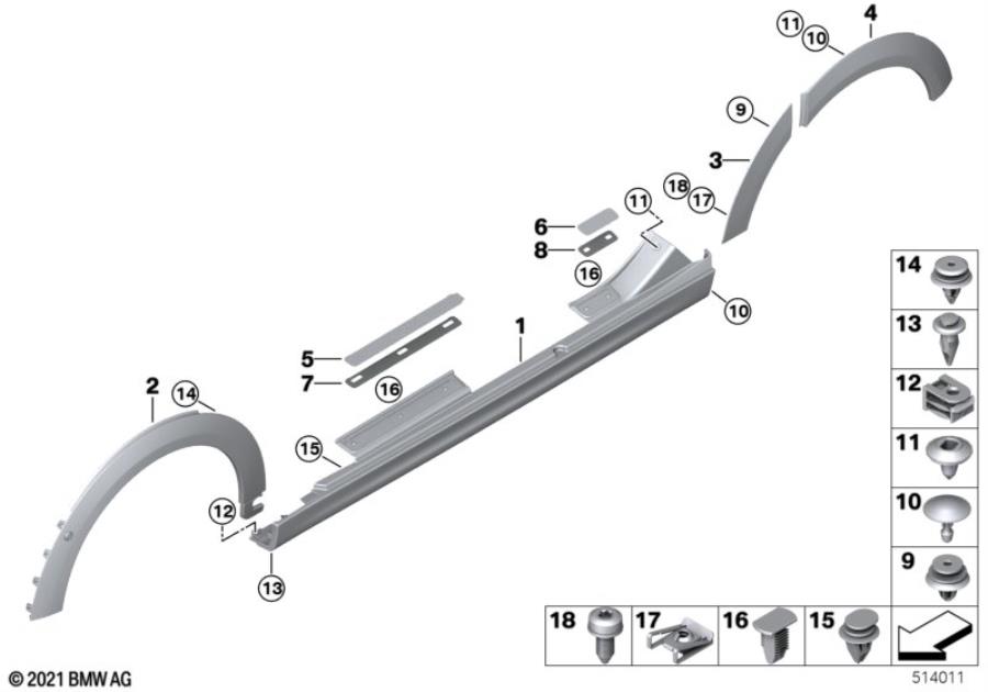 Diagram Black Band for your MINI