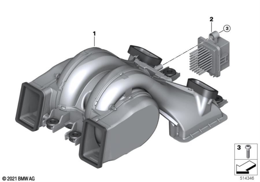 Diagram Blower rear for your 1988 BMW M6   