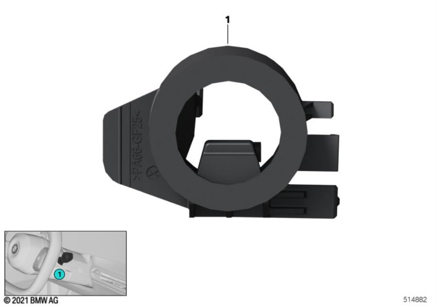 Diagram Emergency start coil for your 2009 BMW M6   