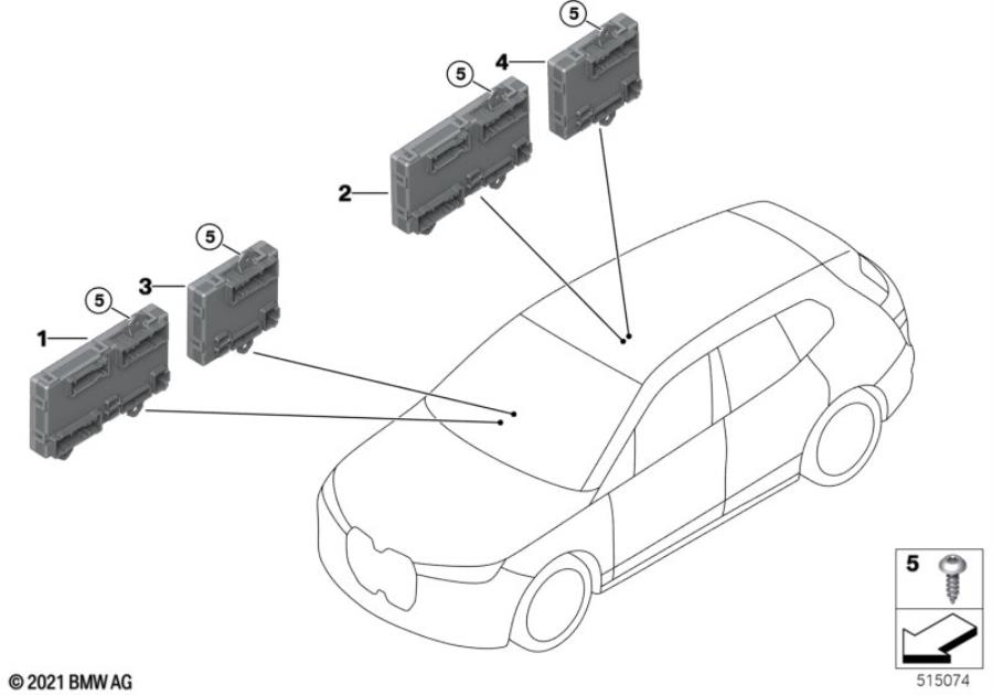 Diagram Control unit door passenger"s side for your 2014 BMW M6   