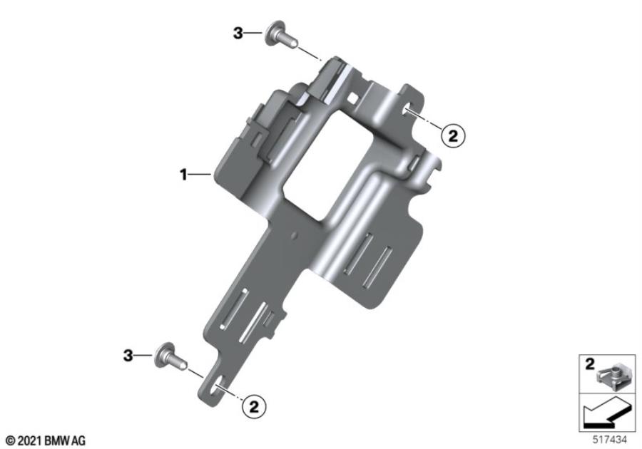 Full size assembly image of Holder relays and fuses (1/1)