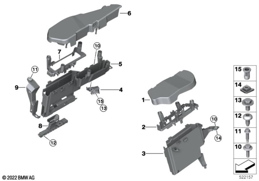 Diagram Control unit box for your BMW