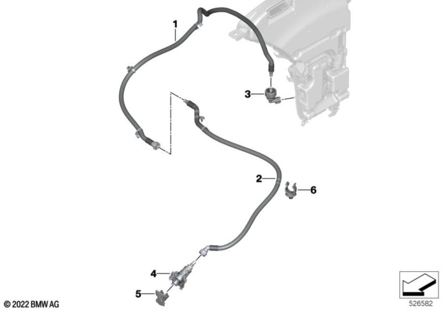 Diagram Cleaning system ICAM front for your 2008 BMW M6   