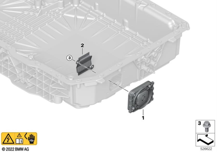 Diagram High-voltage battery vent unit for your 2006 BMW M6   